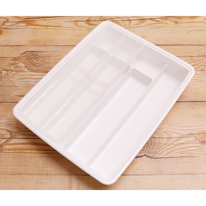 岩崎工業 クッキンパル カトラリートレー ホワイト K-1393WW