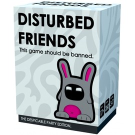 Disturbed Friends Despicable Party Edition | A great party game to play with friends | Find out how disturbed your friends actually are! UK edition for children aged 17 and up