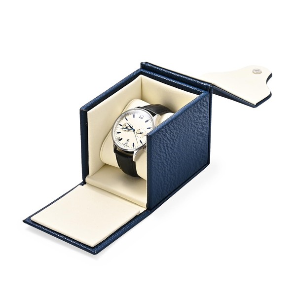 Papten B02002 1 Watch Case, PU Leather, Portable, Luxury, Stylish,