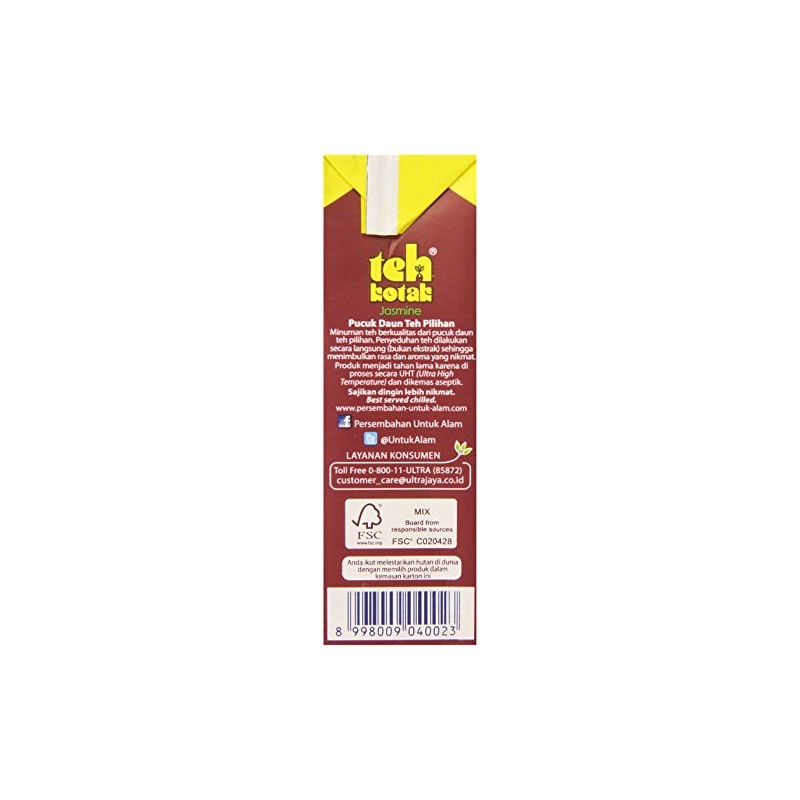 Ultra Jaya Kotak Tea, 6.76 Fl Oz (Pack of 24)