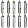 MOUNTAIN_ARK 10 Pack 3-1/8" x 1/2" Weld On Bullet Hinges