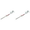 Profile Brick Laying Clamps 350MM X 2 PCS Nail ON