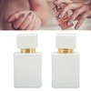 Perfume Atomizer Bottle Refillable Empty Glass Perfume Bottle, 2Pcs Empty