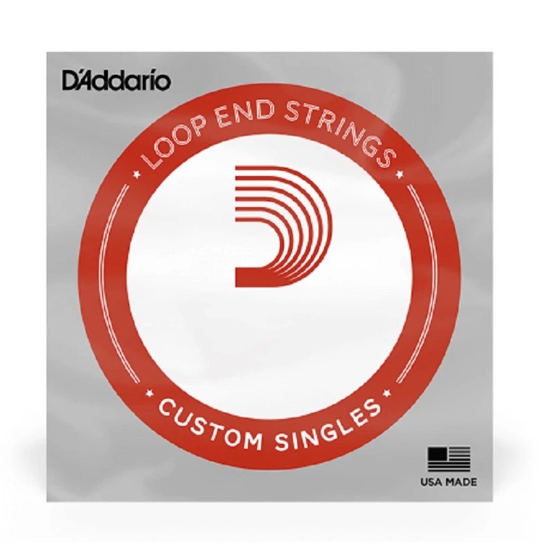 D'Addario .015 Plain Steel Loop End Single String Banjo Mandolin