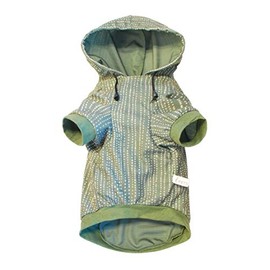 i-Pets Pet Clothes, Dog Stylish Sweater with Hoodies and Pocket Fashion Outfit (Khaki Dots) (Small)