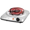 OVENTE Electric Countertop Single Burner, 1000W Cooktop with 6" Stainless