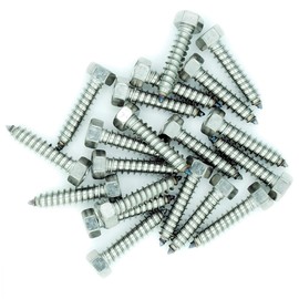 No.8 x 0.4 (4.2mm x 9.5mm) Hex Self-Tapping Screw - Stainless Steel (A2) (Pack of 20)
