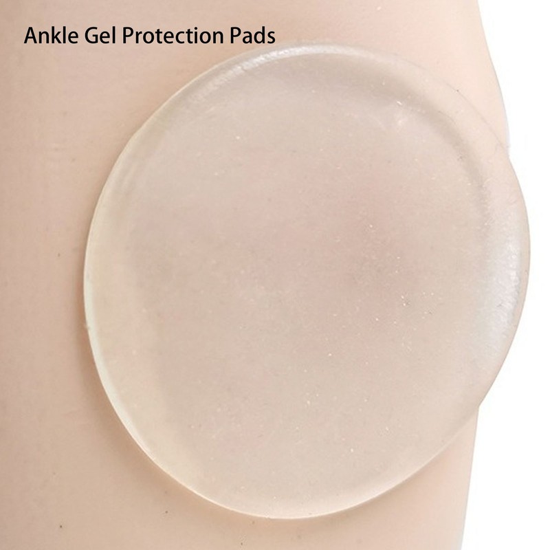 2pcs Ankle Knee Joint Gel Pads Anti Friction Anti Skin