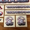 Mongoose OLD MID SCHOOL MONGOOSE VILLAIN COMPLETE STICKER DECAL SET
