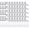 Oudain 40 Set Whiteboard Brackets Whiteboard Installation Hardware Kit Mounting