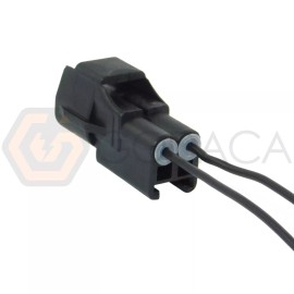 Godaca 1x Male Connector 2-way for Ambient Temperature Sensor 90980-11069