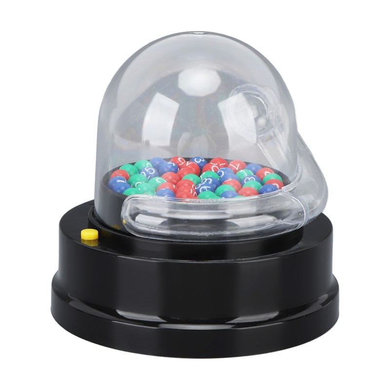 Electric Shake Lucky Ball Machine Mini Lottery Machine Portable Fortunate