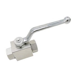 Hydraulic 2 Way High Pressure Ball Valve 1/2 Inch NPT 7250 PSI KHB Shut-Off Hydraulic Ball Valve