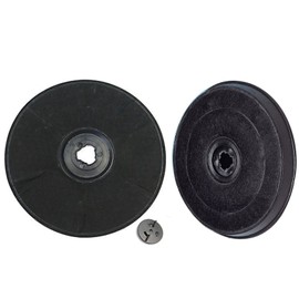 Spares2go EFF57 Type Carbon Charcoal Filters for Electrolux EHOOD Cooker Hood/Extractor Vent (230 x 20 mm, Pack of 2)