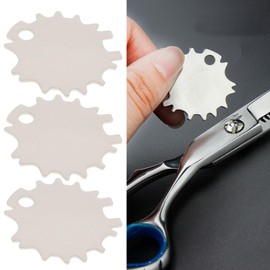 EMSea 20pcs Scissors Tension Adjuster Tension Key Stainless Steel Wrench Suitable for Most Haircutting Scissors and Beauty Scissors