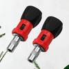 TOVINANNA 2pcs 6.35mm Driver Handle Bit Holder Driver Handle 6.35mm