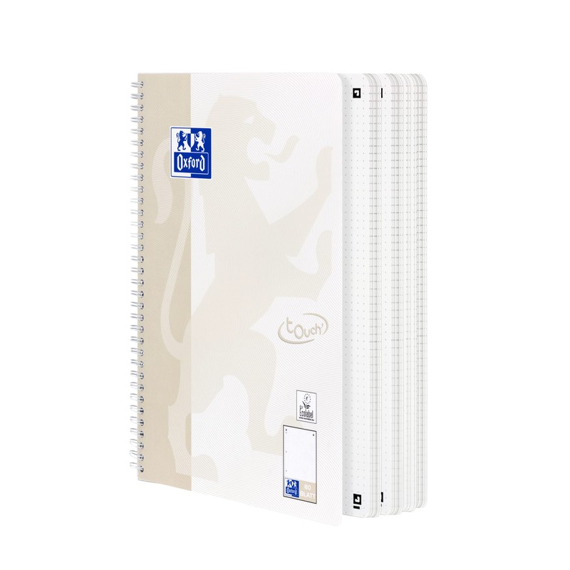 Oxford Touch Notepad A4 Dotted / Dotted 160 Pages Light