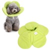 Pet Recovery Collar Adjustable Lightweight Prevent Licking Sunflower Shape Cute