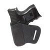 Barsony Black Leather Yaqui OWB Holster for FN 509 Compact