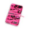 Baceyong 23 Pcs Ladies Pink Tool Kit,Screwdriver Household Tool,Pink Multi-function