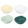 Ice Bowl Containers Mold Light Green Dark Green White Yellow