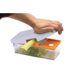 Prepworks by Progressive Fruit and Vegetable Chopper,White