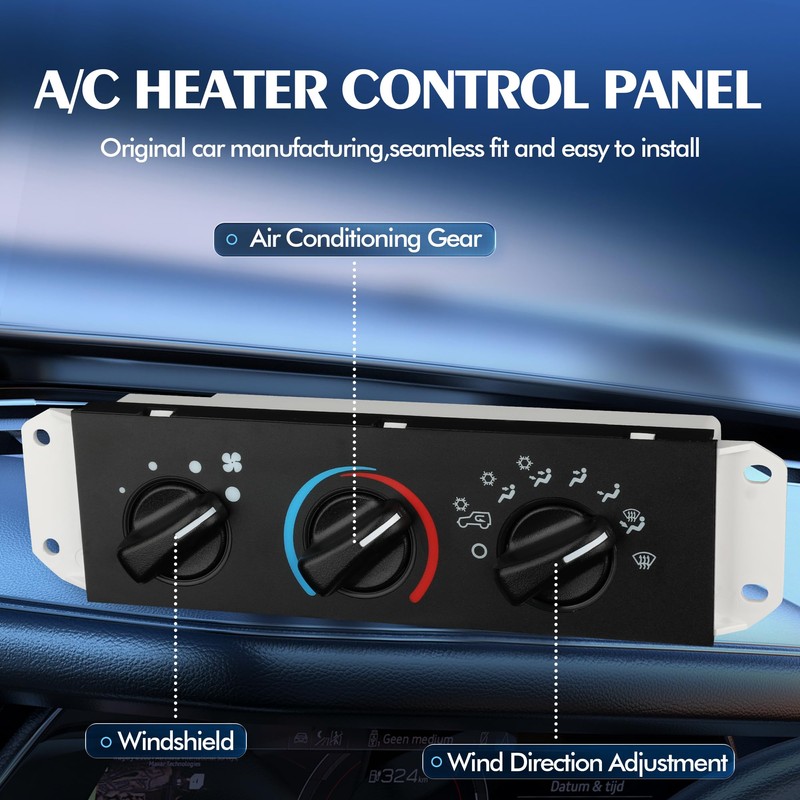 Front Climate Control Module 55037473AB Heater A/C Control Switch for