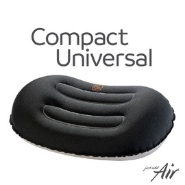 Go Travel Compact Universal Pillow for Head, Neck & Back - Black - Ref 257.101
