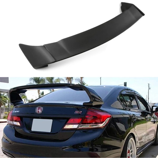 egnetparts Trunk Spoiler For 2006-2015 Honda Civic Sedan Mugen Style