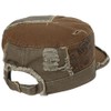 Avirex Distressed Vintage Work Cap, Khaki, 57 to 59 cm