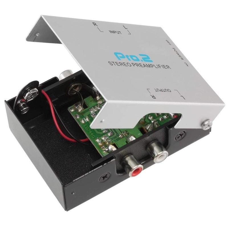 Pro 2 Inline Phono Preamp Pre-Amp Stereo Audio Vinyl Record