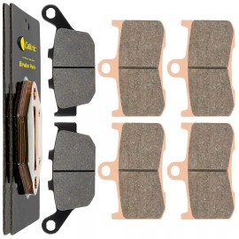 Caltric Front & Rear Brake Pads for Triumph Daytona 675 2006 2007 2008