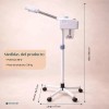 Vaporizador Facial Profesional con Ozono para Estética y Spa