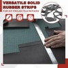 PATIKIL Neoprene Rubber Strips 2" Wide x 1/4" Thick x