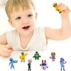 CHENGLI 8 Pieces Brawl Figure Mini Figures Gaming Brawlers Multiplayer