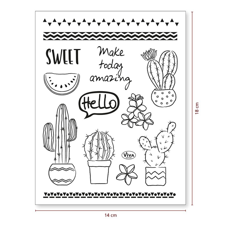 Viva Decor® Clear Stamps