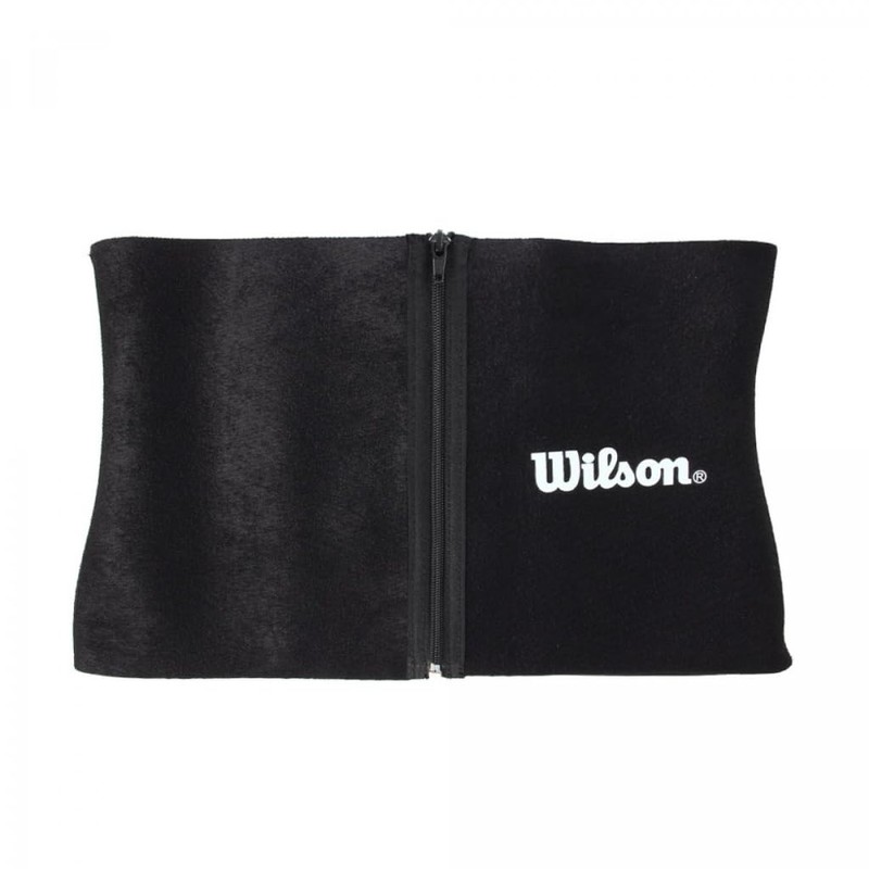 Wilson AW115S Faja Cierre Unisex Mediano, Color Negro