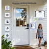 Veise VE017-B Fingerprint Smart Lock with 2 Lever Handles Set,