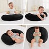 ANHEBEIBEI Nursing Pillow for Bottle and Breastfeeding, Ergonomic Comfort Nursing