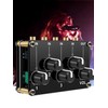 Stereo Audio Mixer 3.5mm 4 Channel Portable Mini Audio Mixer