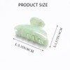 Brinie Brinie Hair Claw Clamps Green Hair Barrettes Medium Non