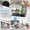 DACUAN Sponge Holder for Kitchen Caddy Sink Organizer, Multifunctional Rustproof
