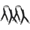 2-Pack Removable Hard Hat Chin Straps with Carabiner Clip –