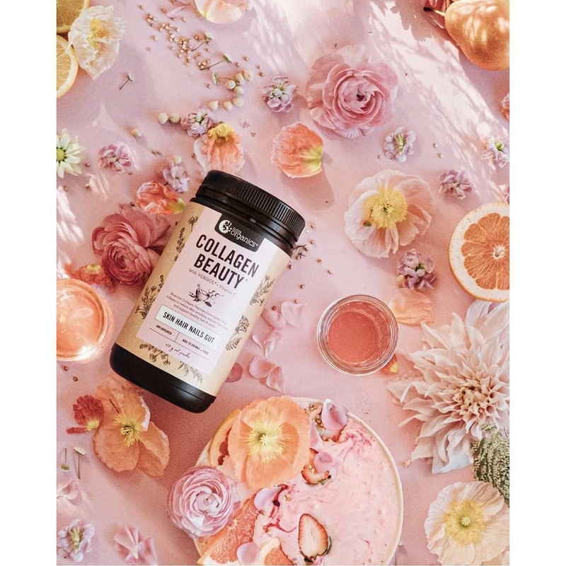 Nutra Organics Collagen Beauty Bioactive Collagen Peptides + Vitamin C