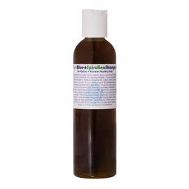 LIVING LIBATIONS - Organic True Blue Spirulina Shampoo | Natural, Plant-Based, Clean Beauty (4 fl oz | 120 ml)