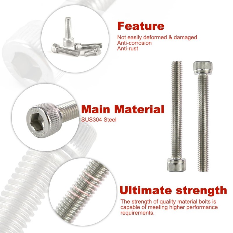 CYCBOLT Motorcycle Bolt Engine Screw Kits Set Fit for XR75