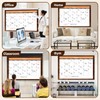 Lonfliness Dry Erase Monthly Extra Large White Board Calendar for