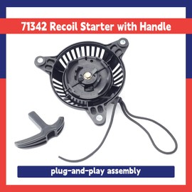 Dusledel 71342 Recoil Starter with Handle Compatible with Predator Surge 1400 Watt Running 1100W Inverter Generator Replace 59186 57063