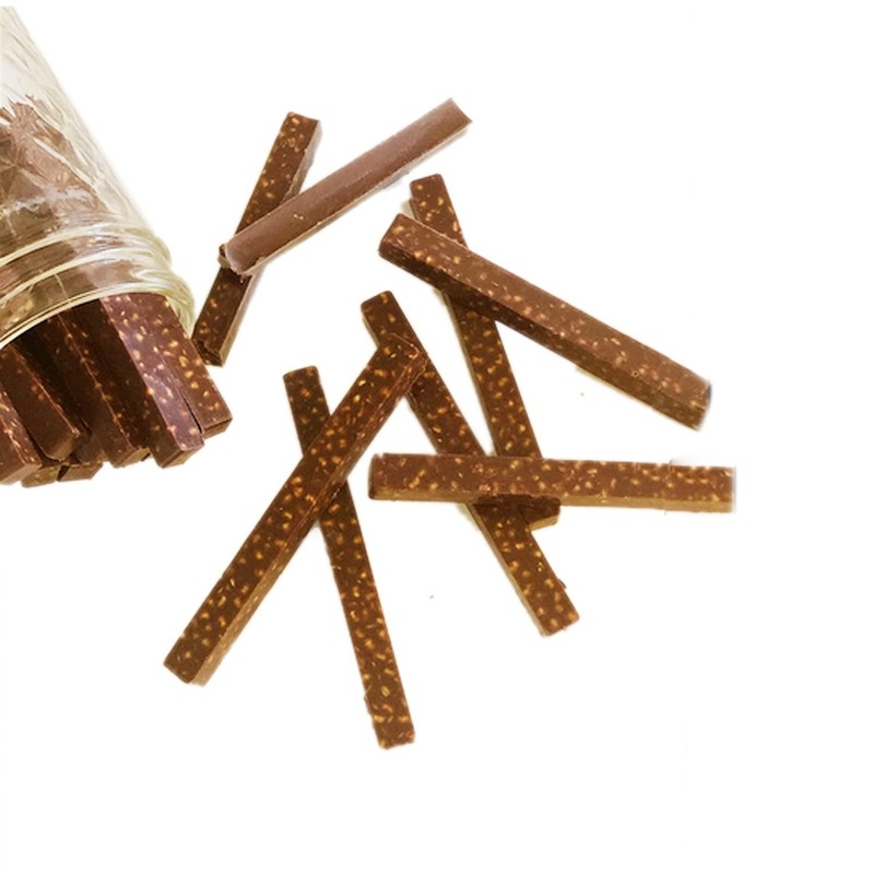 X-Haibei 20 Bars 10cm Length Strips Biscuit Chocolate Sticks Cookies