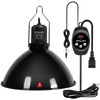 REPTI ZOO Reptile Light Fixture Dimming Thermostat Combo Pack, 8.5